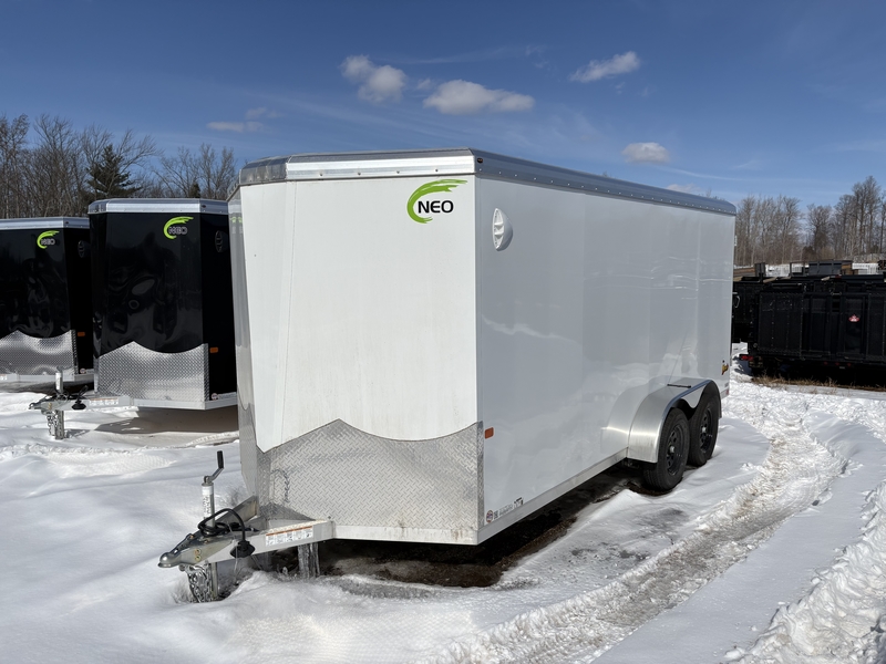 2026 Neo 7'x16' Aluminum Cargo Trailer with Barn Doors